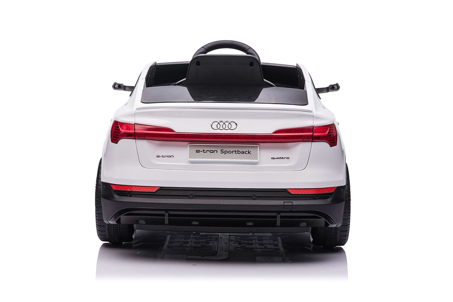 PINGÜE® Montable Eléctrico Niños AUDI® E-Tron Sportback Licencia Oficial | Control Remoto 2.4 GHz | Batería 12V 4.5AH |8 Km/h | 2 Motores 390 |Luces LED, Música, Radio