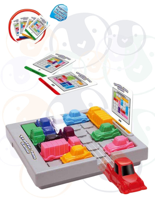 PINGÜE® Games STEM | Traffic Jam Game | Juego de Lógica Rush Hour (5+ años) | Juegos Mesa para toda la familia