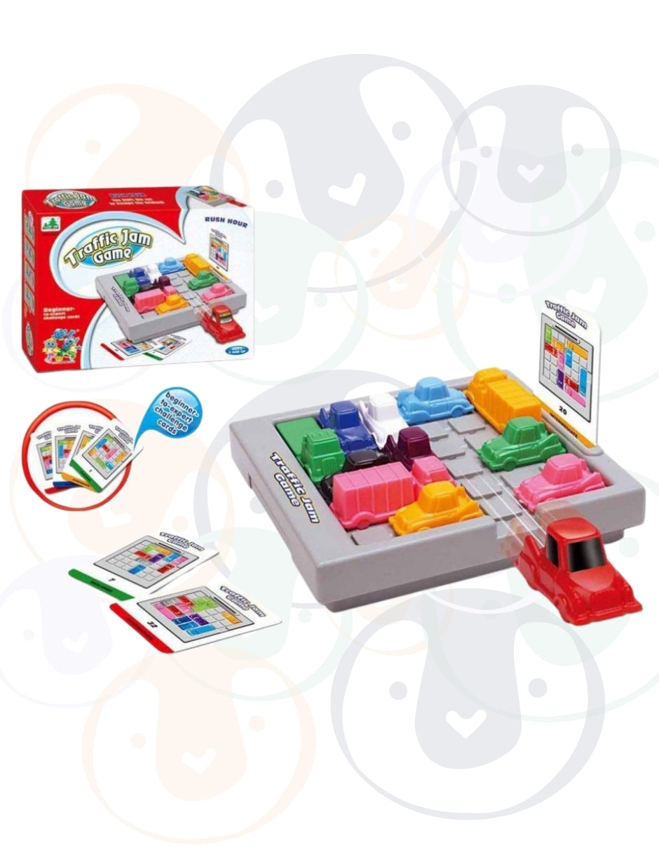PINGÜE® Games STEM | Traffic Jam Game | Juego de Lógica Rush Hour (5+ años) | Juegos Mesa para toda la familia