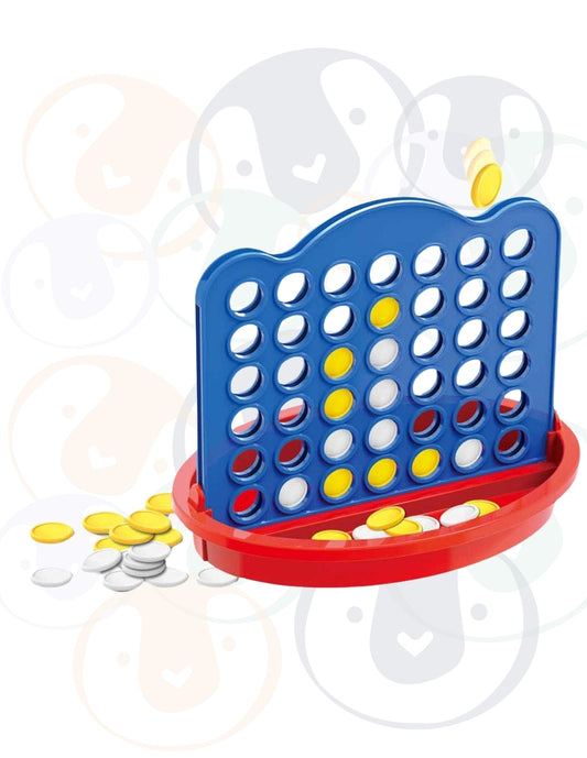 PINGÜE® Games STEM | Juego de Mesa 4 en Línea, Conecta 4 Clásico, Juego de Estrategia Familiar (4+ años) | Juegos Mesa para toda la familia |