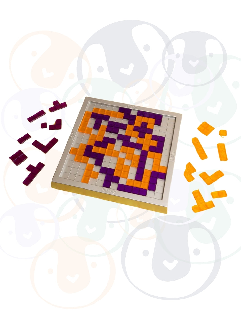 PINGÜE® Games STEM | Blokus | Juego de Mesa Batalla Tablero Tetris | Desafío Estratégico | Juegos de Mesa para toda la Familia