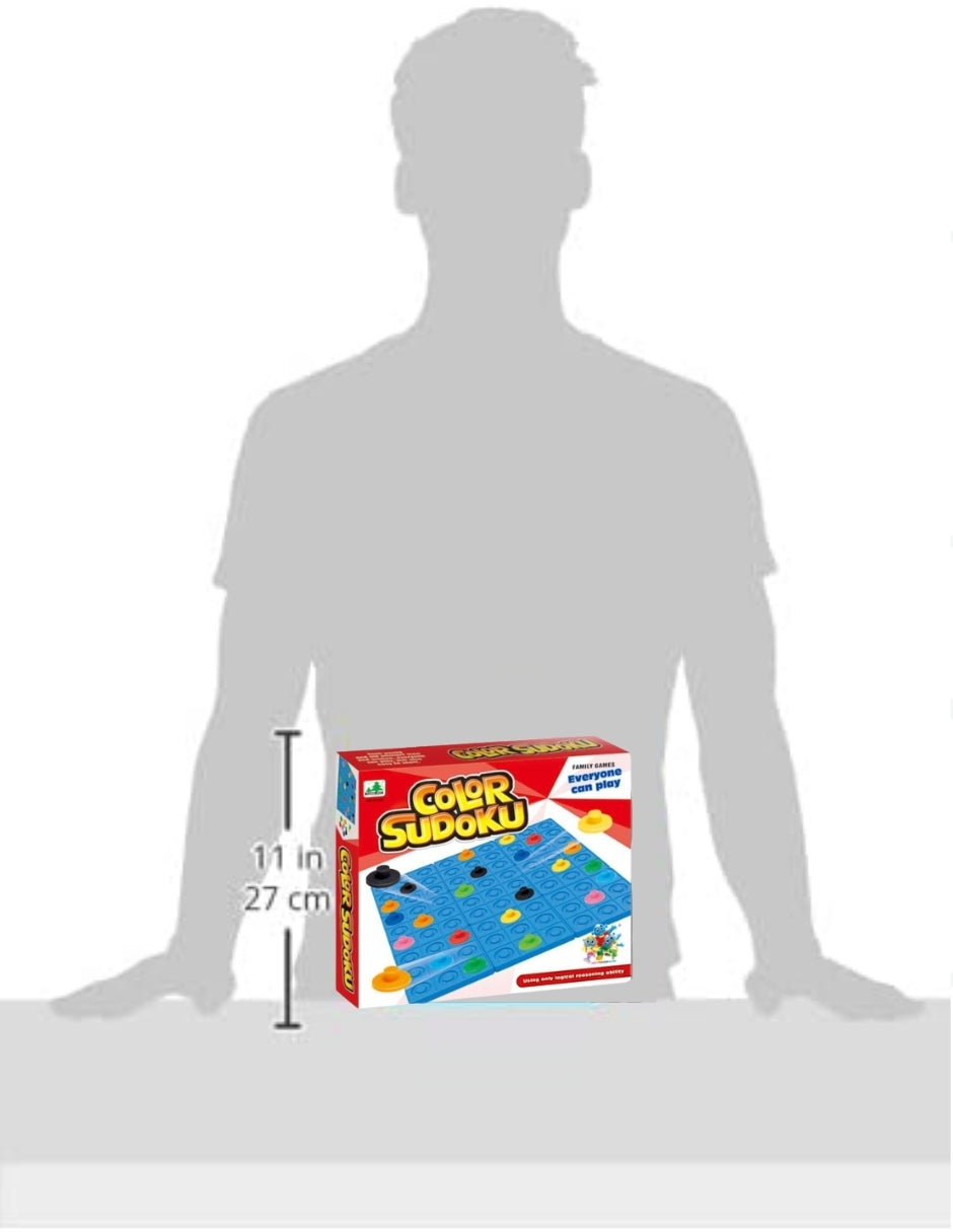 PINGÜE® Games STEM | Juego de Mesa Sudoku de Color, Desafío Lógico y Creativo | Juegos de Mesa para toda la Familia