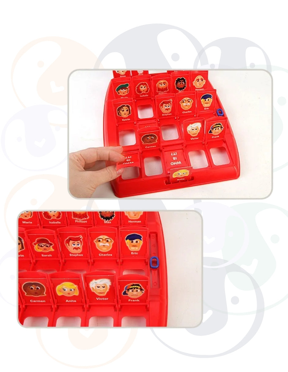 PINGÜE® Games | Juego de Mesa Familiar GUESS WHO | Adivina Quién es el Personaje | Juegos de Mesa para toda la Familia