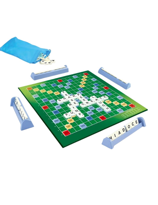 PINGÜE® Games STEM | Juego de Palabras Crossword SCRABBLE | Puzzle Game | Juegos de Mesa para toda la Familia