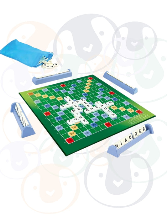 PINGÜE® Games STEM | Juego de Palabras Crossword SCRABBLE | Puzzle Game | Juegos de Mesa para toda la Familia