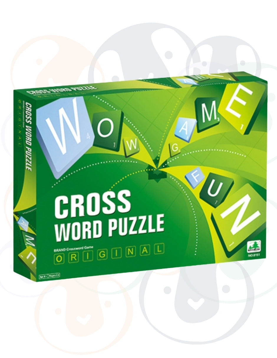 PINGÜE® Games STEM | Juego de Palabras Crossword SCRABBLE | Puzzle Game | Juegos de Mesa para toda la Familia