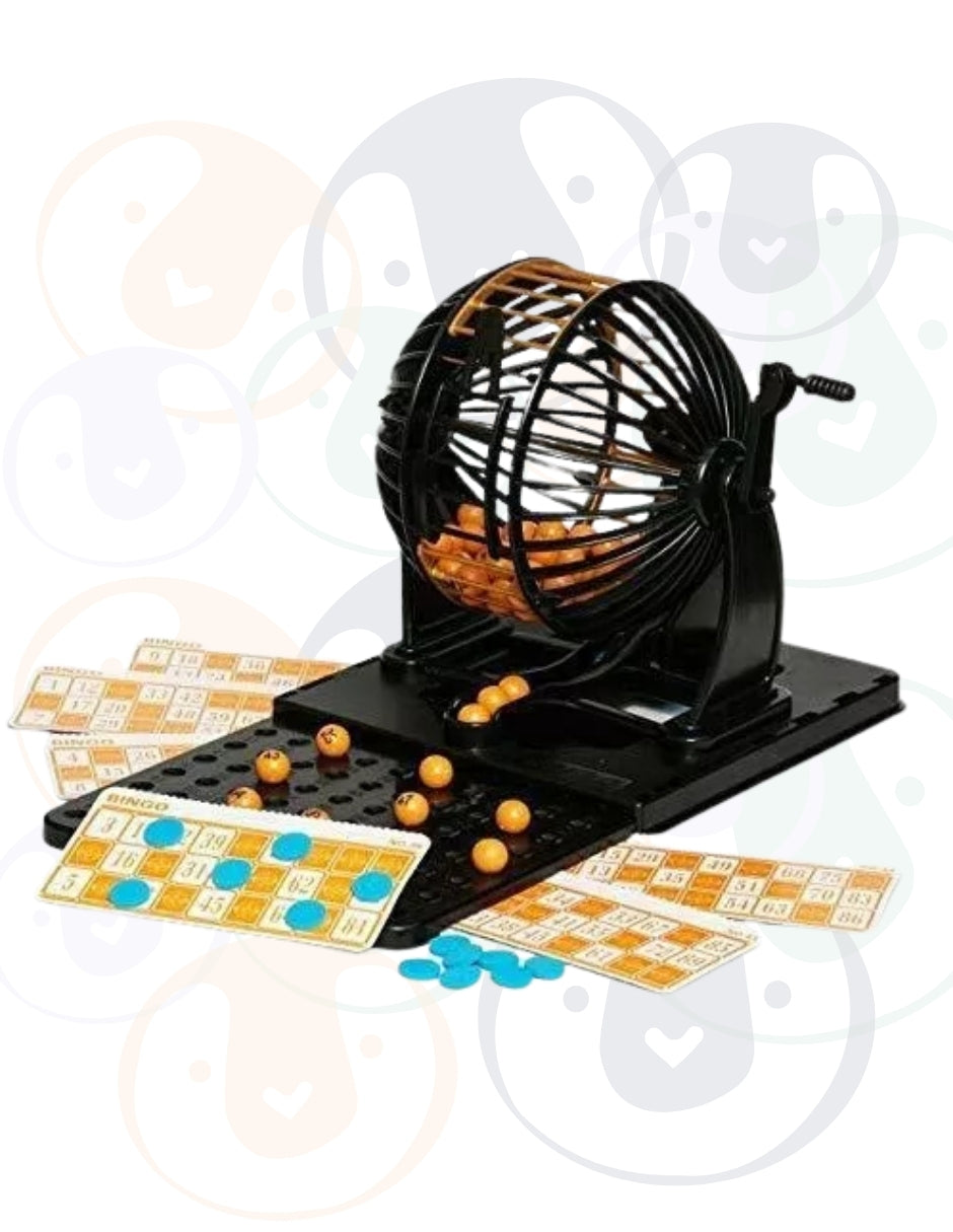 PINGÜE® Games | Juego de Mesa BINGO, Tómbola con 90 Números y 24 Cartas. Juegos Mesa | Juegos de Mesa para toda la Familia
