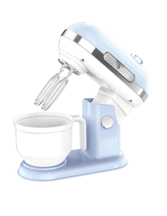 PINGÜE® Role Play | Set a escala batidora | Estilo Trendy KitchenAid | Color azul pastel | Juguetes Niños y Niñas