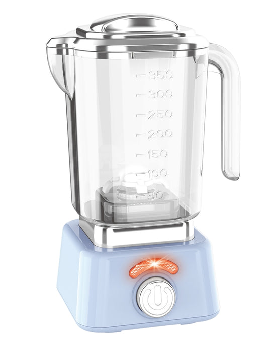 PINGÜE® Role Play | Set de Licuadora a Escala | Estilo Trendy tipo KitchenAid | Color Azul Pastel