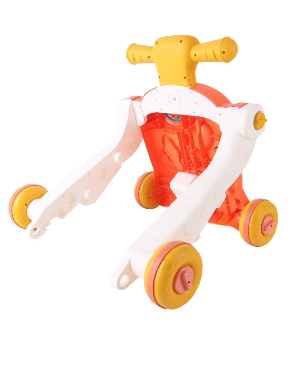 PINGÜE® Bebés | Andadera para bebé multifuncional con música para el aprendizaje y desarrollo del bebé | 3 en 1: Scooter, Andadera y Push Car | Juguete educativo interactivo.