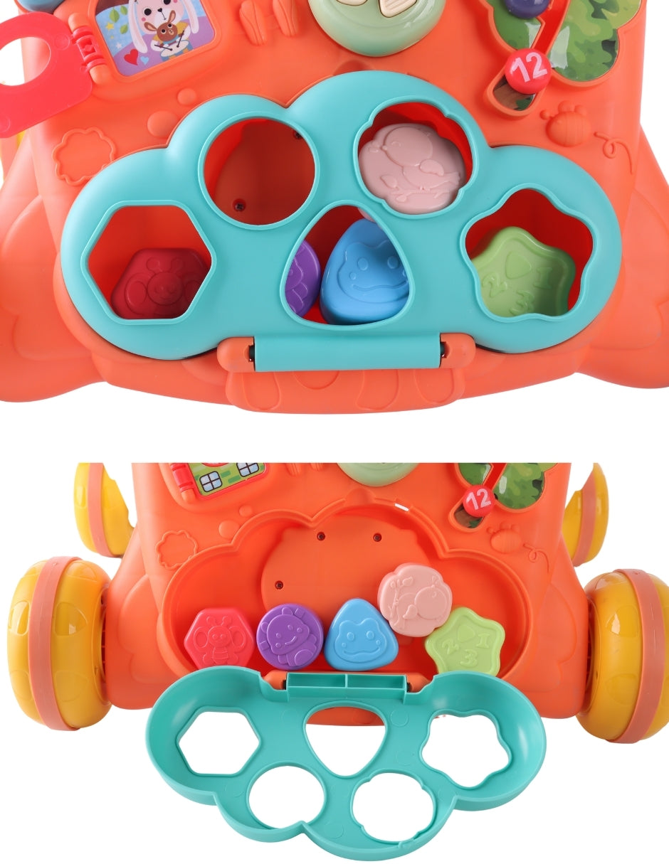 PINGÜE® Bebés | Andadera para bebé multifuncional con música para el aprendizaje y desarrollo del bebé | 3 en 1: Scooter, Andadera y Push Car | Juguete educativo interactivo.