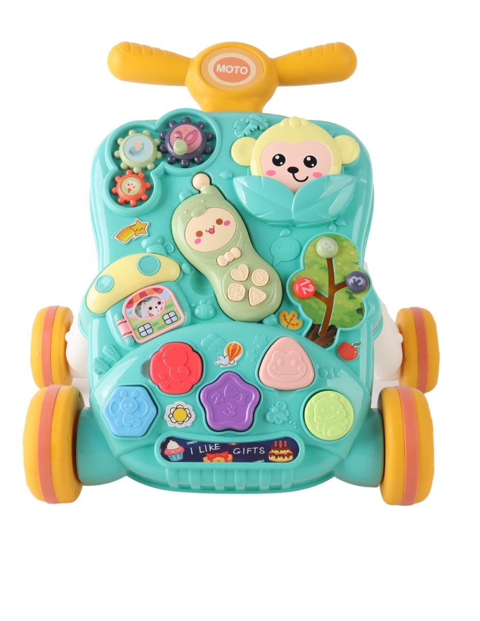 PINGÜE® Bebés | Andadera para bebé musical multifuncional para el aprendizaje del bebé | Centro de actividades interactivo con sonidos y luces.