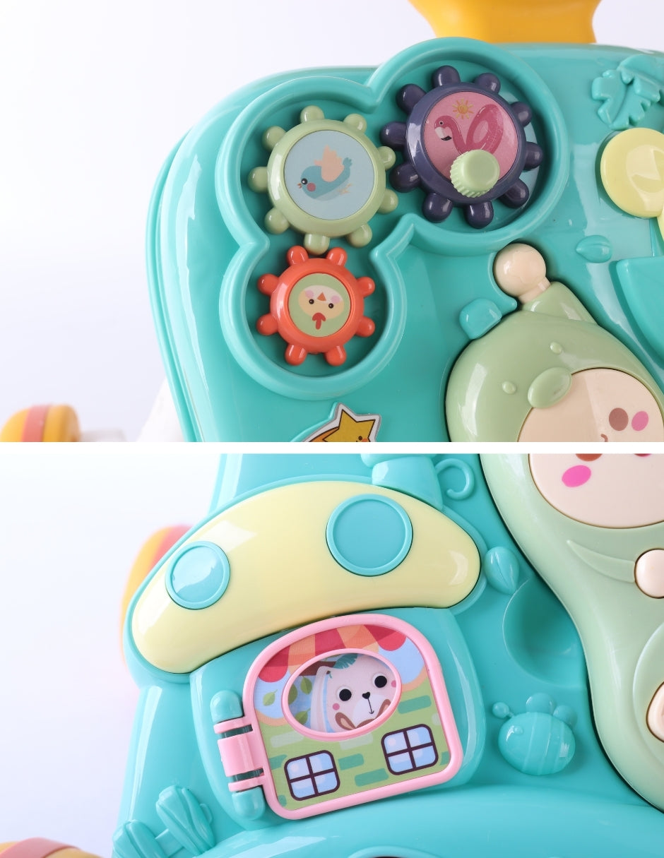 PINGÜE® Bebés | Andadera para bebé musical multifuncional para el aprendizaje del bebé | Centro de actividades interactivo con sonidos y luces.