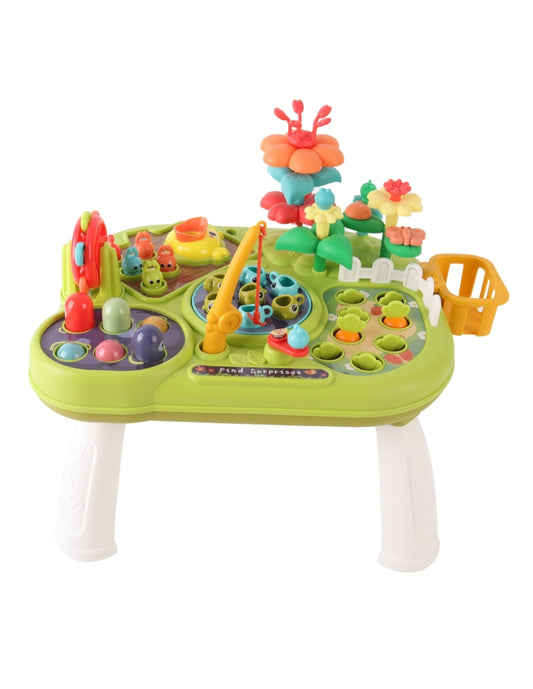 PINGÜE® Bebés | Mesa de actividades educativa para bebé | Juego de mesa Montessori con aprendizaje STEM.