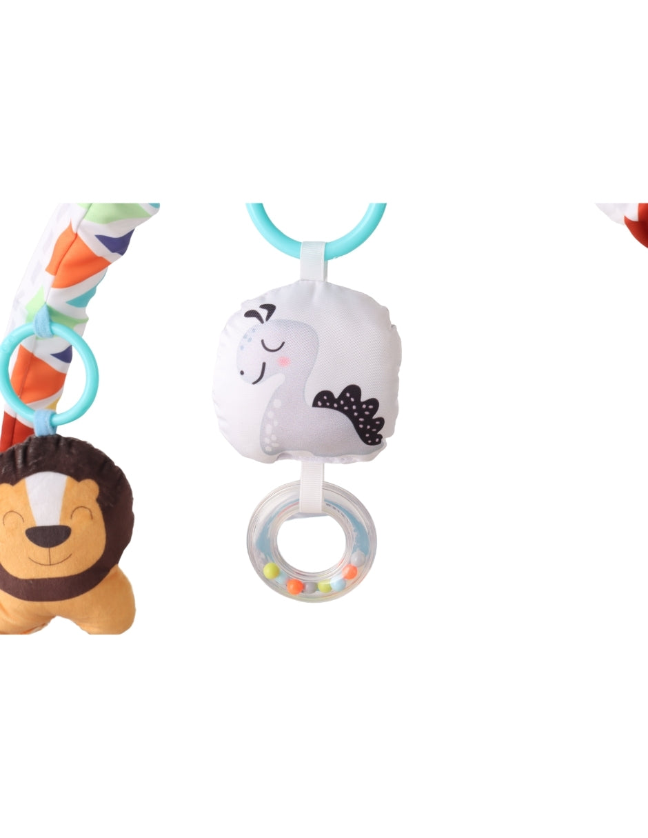 PINGÜE® Bebés | Tapete y gimnasio de juego para bebé con actividades y colchón acolchado | Centro de desarrollo y estimulación temprana.