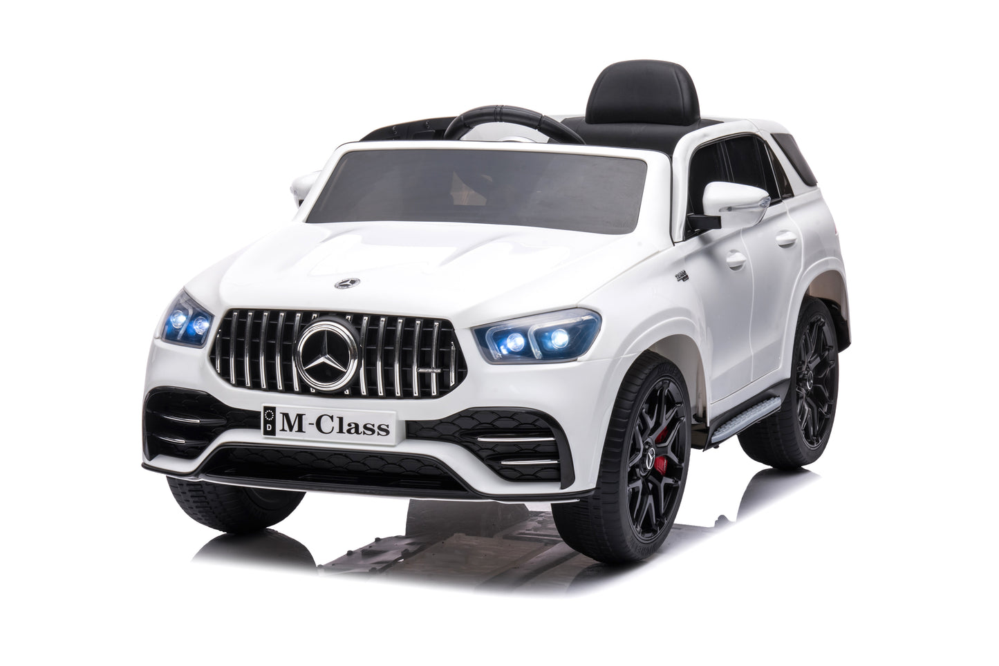 PINGÜE® Montable Eléctrico Niños Mercedes Benz® GLE 53 AMG - Licencia Oficial | Control Remoto 2.4 GHz, 12V, Luces LED, Música, Radio | 2 Motores 25W