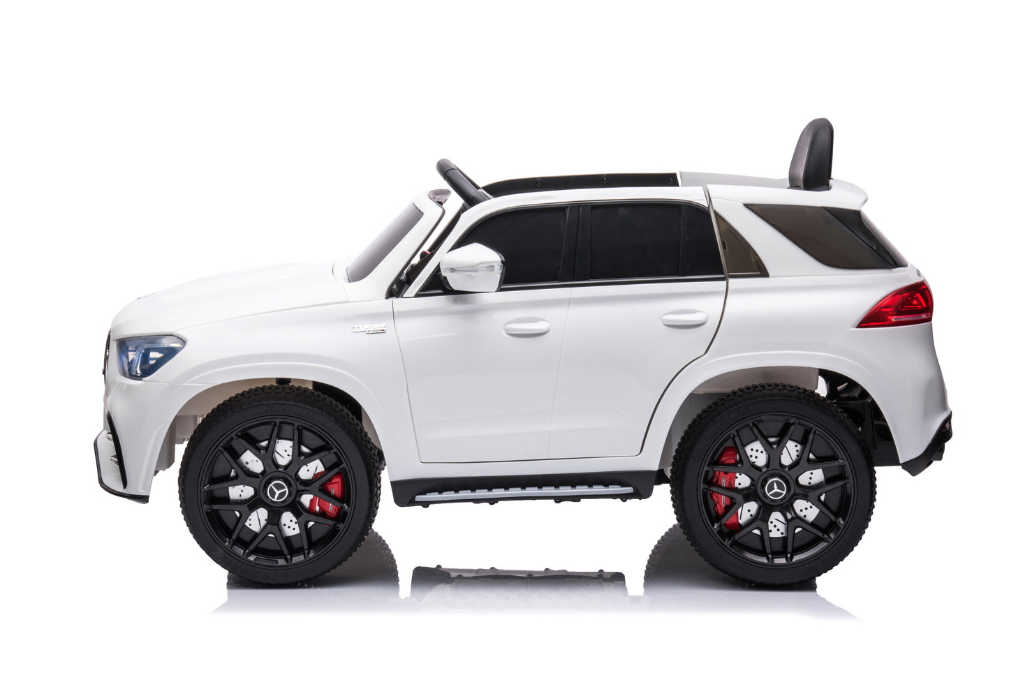 PINGÜE® Montable Eléctrico Niños Mercedes Benz® GLE 53 AMG - Licencia Oficial | Control Remoto 2.4 GHz, 12V, Luces LED, Música, Radio | 2 Motores 25W