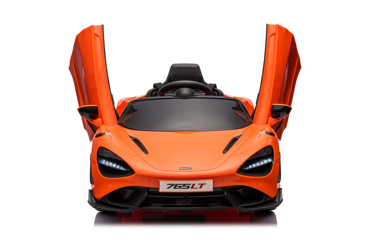 PINGÜE® Montable Eléctrico Niños McLaren® 765LT - Licencia Oficial | Control Remoto 2.4 GHz | Batería 12V 4.5AH |8 Km/h | 2 Motores 390 |Luces LED, Música, Radio|