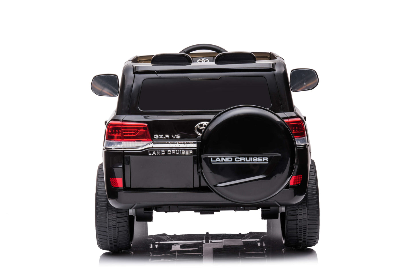 PINGÜE® Montable Eléctrico para Niños Toyota® Land Cruiser® GXR - Licencia Oficial | Control Remoto 2.4 GHz, 24V, Luces LED, Radio, Música | 2 Motores