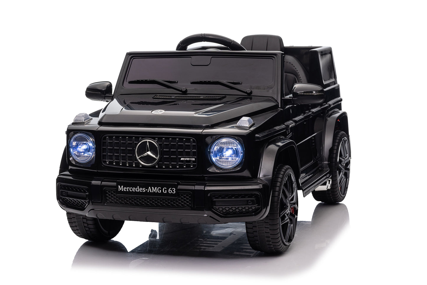 PINGÜE® Montable Eléctrico Niños Mercedes Benz® AMG G63 - Licencia Oficial | Control Remoto 2.4 GHz | Batería 12V 4.5AH |8 Km/h | 2 Motores 20W |Luces LED, Música, Radio|