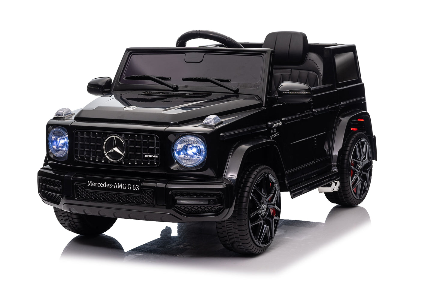 PINGÜE® Montable Eléctrico Niños Mercedes Benz® AMG G63 - Licencia Oficial | Control Remoto 2.4 GHz | Batería 12V 4.5AH |8 Km/h | 2 Motores 20W |Luces LED, Música, Radio|