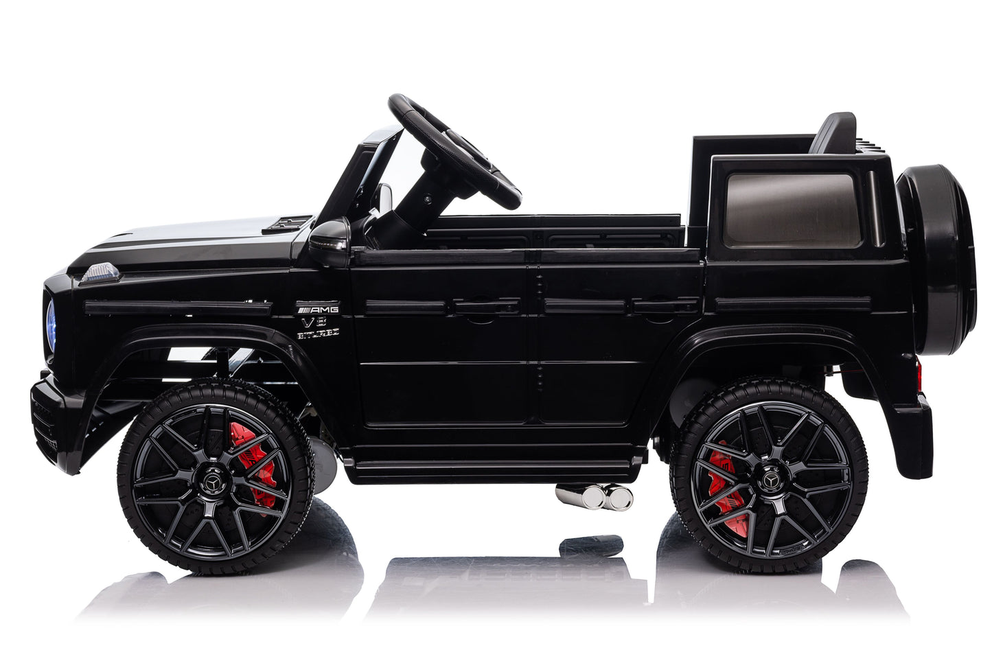 PINGÜE® Montable Eléctrico Niños Mercedes Benz® AMG G63 - Licencia Oficial | Control Remoto 2.4 GHz | Batería 12V 4.5AH |8 Km/h | 2 Motores 20W |Luces LED, Música, Radio|