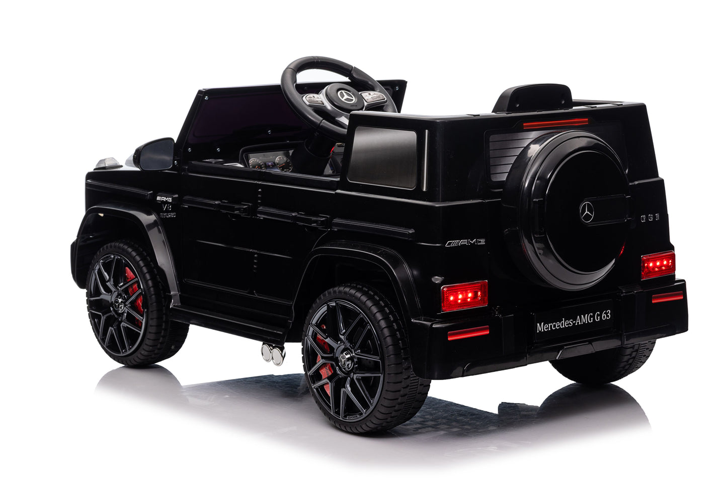 PINGÜE® Montable Eléctrico Niños Mercedes Benz® AMG G63 - Licencia Oficial | Control Remoto 2.4 GHz | Batería 12V 4.5AH |8 Km/h | 2 Motores 20W |Luces LED, Música, Radio|