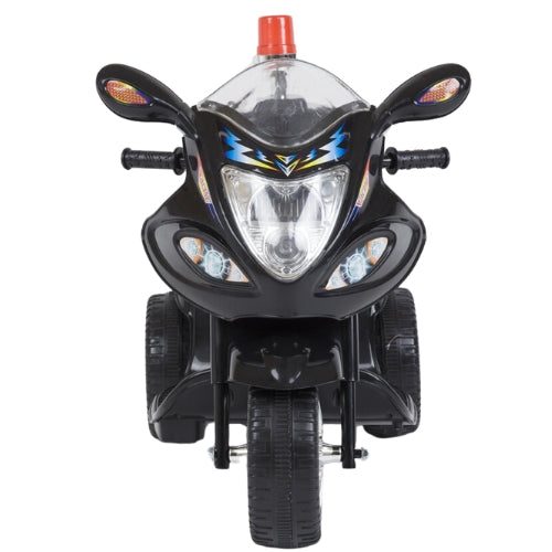 PINGÜE® Motocicleta Eléctrica tipo Triciclo para Niños | Estilo Patrulla Policía | Batería 6V, Avance/Atrás, Ruedas Traseras Motorizadas | Seguro y Divertido | ATV/Todo Terreno |