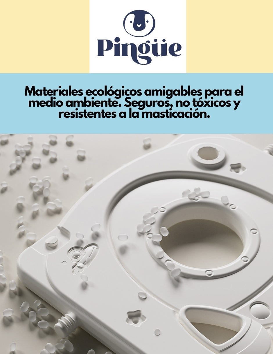 PINGÜE® In-Outdoors | Parque Multijuegos para interiores 2 en 1 | Resbaladilla y Columpio | Parque infantil interior y exterior| Juguetes para Niños | Fabricado con HDPE | Tamaño 200 x 150 x 96 cm