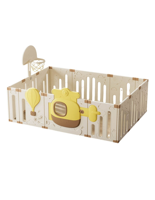PINGÜE® In-Outdoors | Corral plegable para Bebés | Parque de Juegos para Niños | Divertido, Corral Hogar Interior Exterior (16 paneles)| Tamaño 150 x 200 x 65 cm