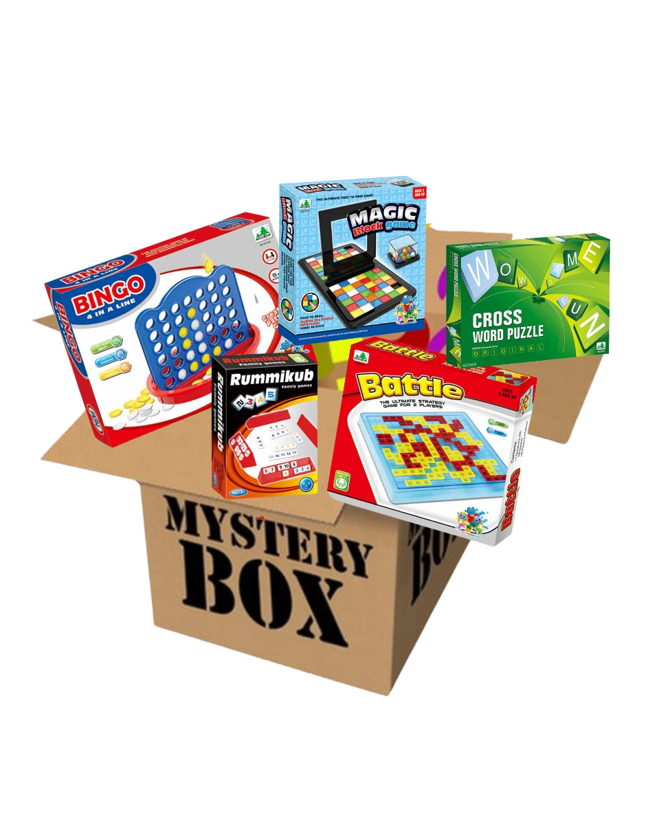 PINGÜE® Games STEM | Mystery Pack Games| Incluye de 3 a 6 Juegos de Mesa (+6 años).  Juegos Mesa.