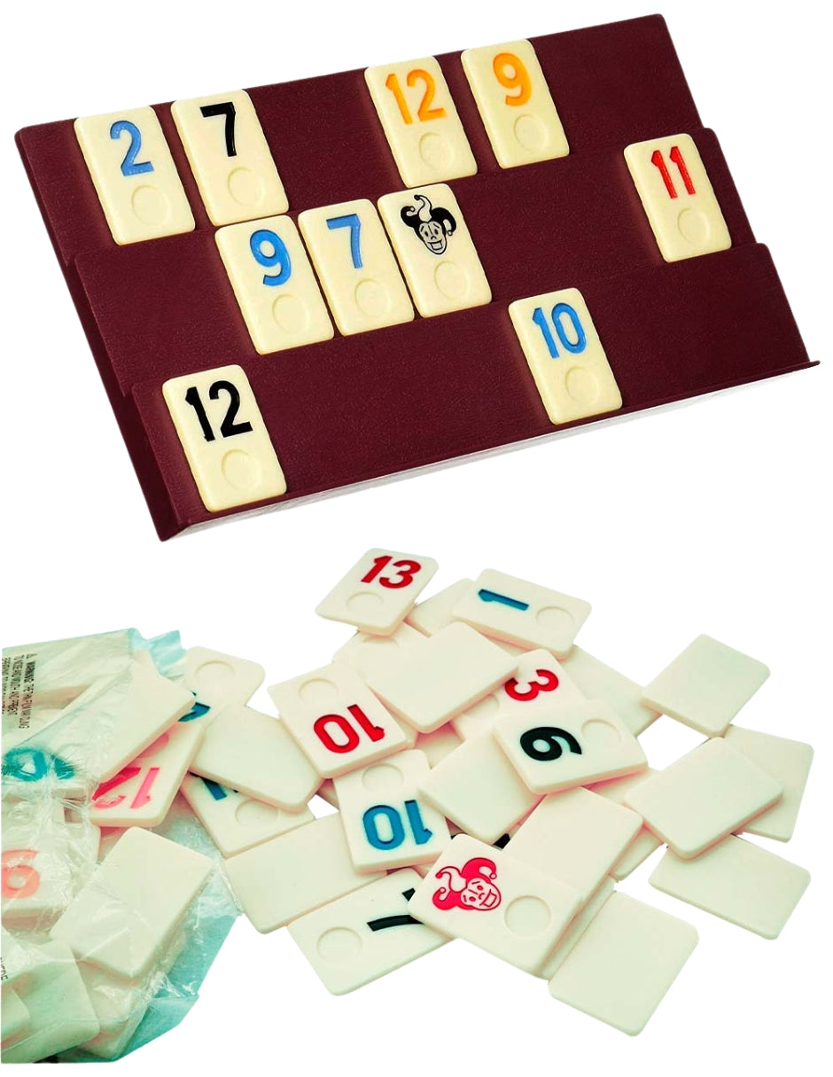 PINGÜE® Games STEM | Spin Marter PACK | Incluye Juego de Mesa Familiar Rummy O y Cubo Rubik's 3x3 | Juegos Mesa.