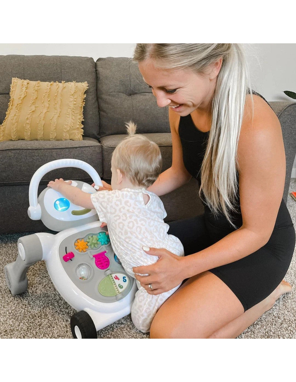 BabyTrend® Smart Steps® Buddy Bot | Andadera 2 en 1 para niños | Modelo robot con luces, sonidos y música | Juguete de aprendizaje y desarrollo | Diferentes etapas de desarrollo.