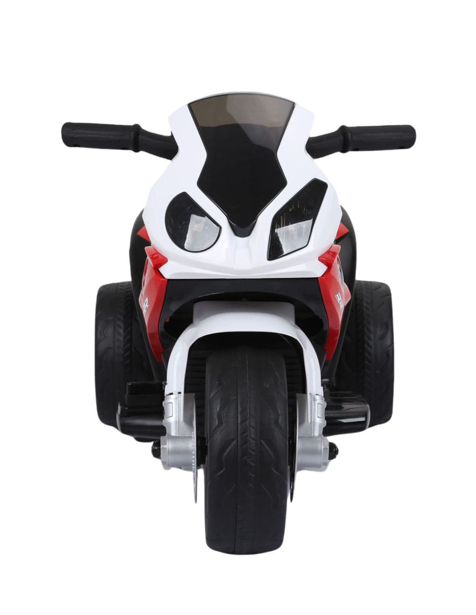 PINGÜE® Motocicleta Montable Eléctrica para Niños BMW® S1000 RR - Licencia Oficial | Batería 6V, Faros LED, Música, Pedal, Suspensión de Resorte | 3 Ruedas |