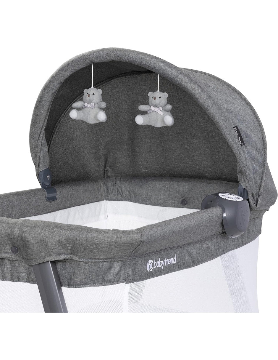 Baby Trend Moisés Grande Lil Snooze | Pequeños Descansos | Moisés Grande 1 Pieza