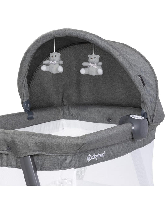 Baby Trend Moisés Grande Lil Snooze | Pequeños Descansos | Moisés Grande 1 Pieza