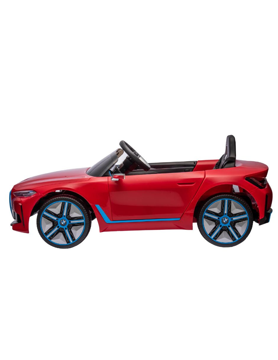 PINGÜE® Montable Eléctrico Niños BMW® I4 - Licencia Oficial | Control Remoto 2.4 GHz | Batería 6V 4AH |8 Km/h | 1 Motor 390 |Luces LED, Música, Radio|
