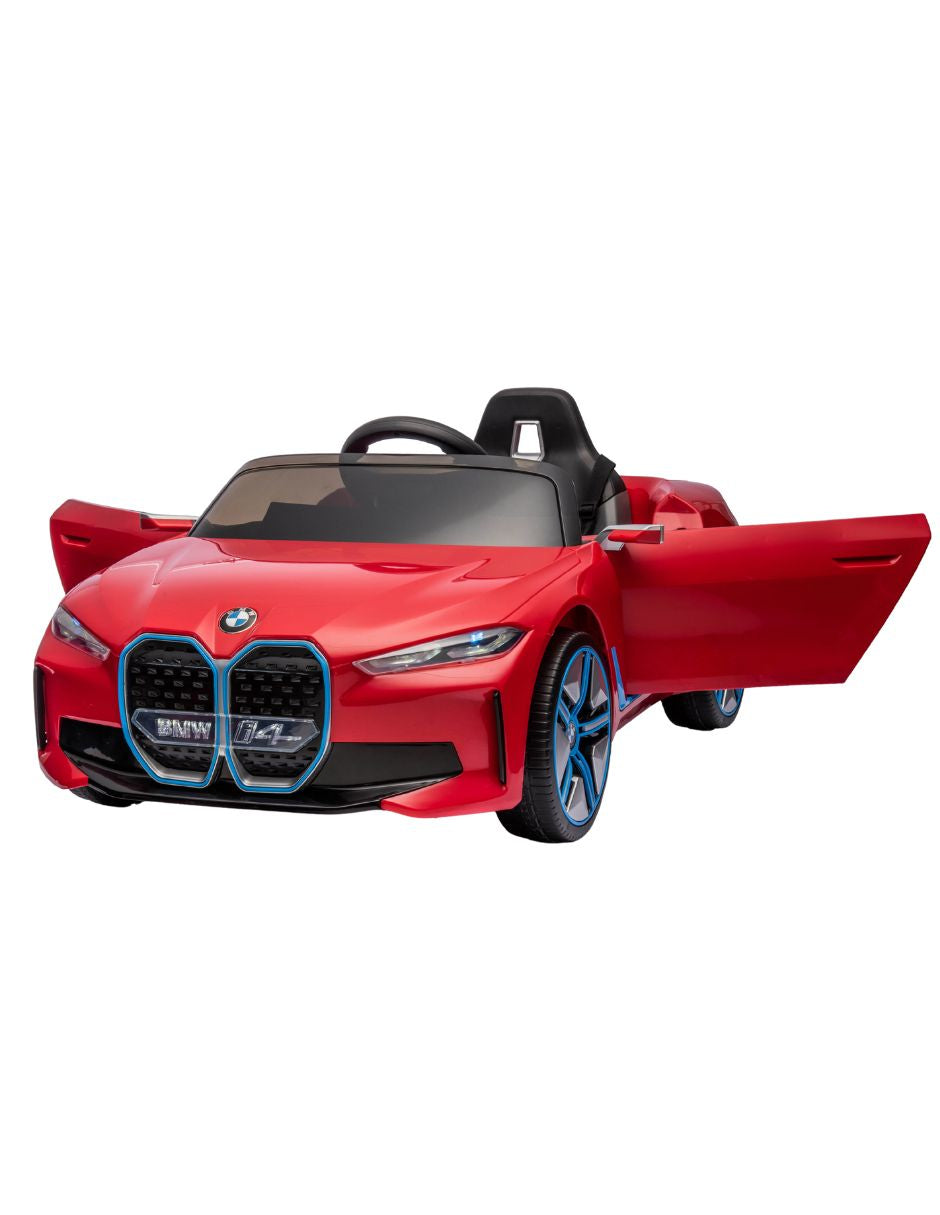 PINGÜE® Montable Eléctrico Niños BMW® I4 - Licencia Oficial | Control Remoto 2.4 GHz | Batería 6V 4AH |8 Km/h | 1 Motor 390 |Luces LED, Música, Radio|