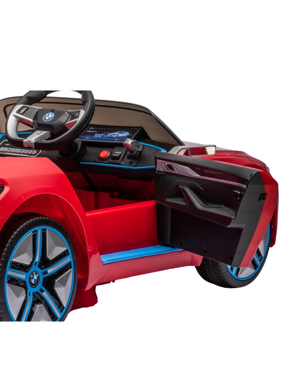 PINGÜE® Montable Eléctrico Niños BMW® I4 - Licencia Oficial | Control Remoto 2.4 GHz | Batería 6V 4AH |8 Km/h | 1 Motor 390 |Luces LED, Música, Radio|