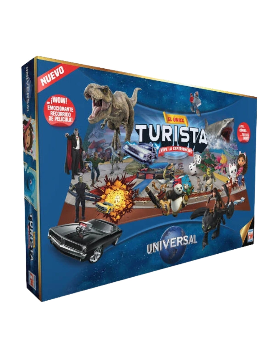 PINGÜE® Games | Paquete Juego de Mesa Familiar | Turista Universal + Rummy Lightyear | Licencias Universal Studios y Disney. Juegos Mesa.