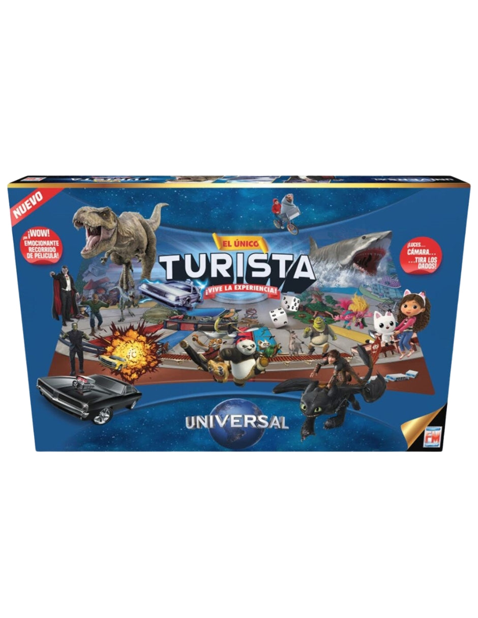 PINGÜE® Games | Paquete Juego de Mesa Familiar | Turista Universal + Rummy Lightyear | Licencias Universal Studios y Disney. Juegos Mesa.
