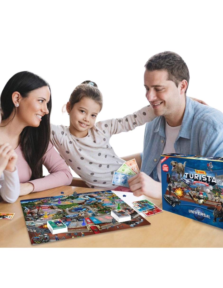 PINGÜE® Games | Paquete Juego de Mesa Familiar | Turista Universal + Rummy Lightyear | Licencias Universal Studios y Disney. Juegos Mesa.