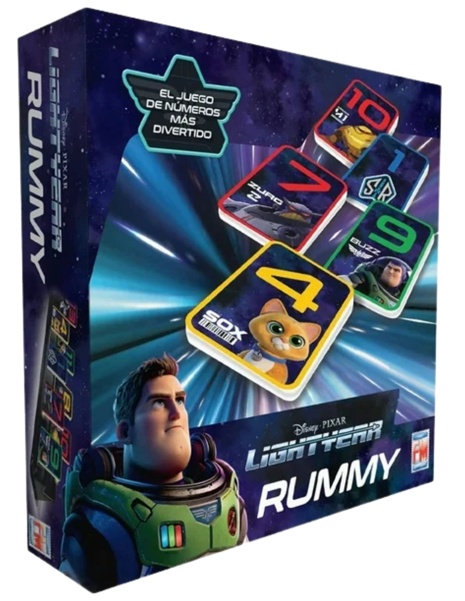 PINGÜE® Games | Paquete Juego de Mesa Familiar | Turista Universal + Rummy Lightyear | Licencias Universal Studios y Disney. Juegos Mesa.