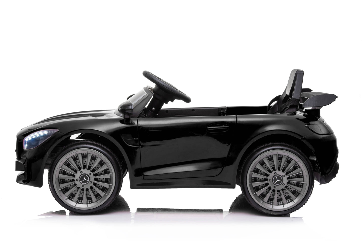PINGÜE® Montable Eléctrico Niños Mercedes Benz® GT R - Licencia Oficial | Control Remoto 2.4 GHz | Batería 12V 4.5AH |8 Km/h | 2 Motores 380 |Luces LED, Música, Radio|