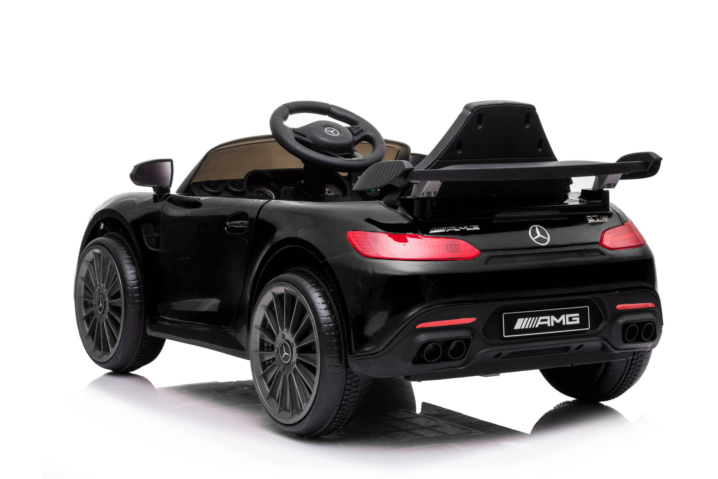 PINGÜE® Montable Eléctrico Niños Mercedes Benz® GT R - Licencia Oficial | Control Remoto 2.4 GHz | Batería 12V 4.5AH |8 Km/h | 2 Motores 380 |Luces LED, Música, Radio|