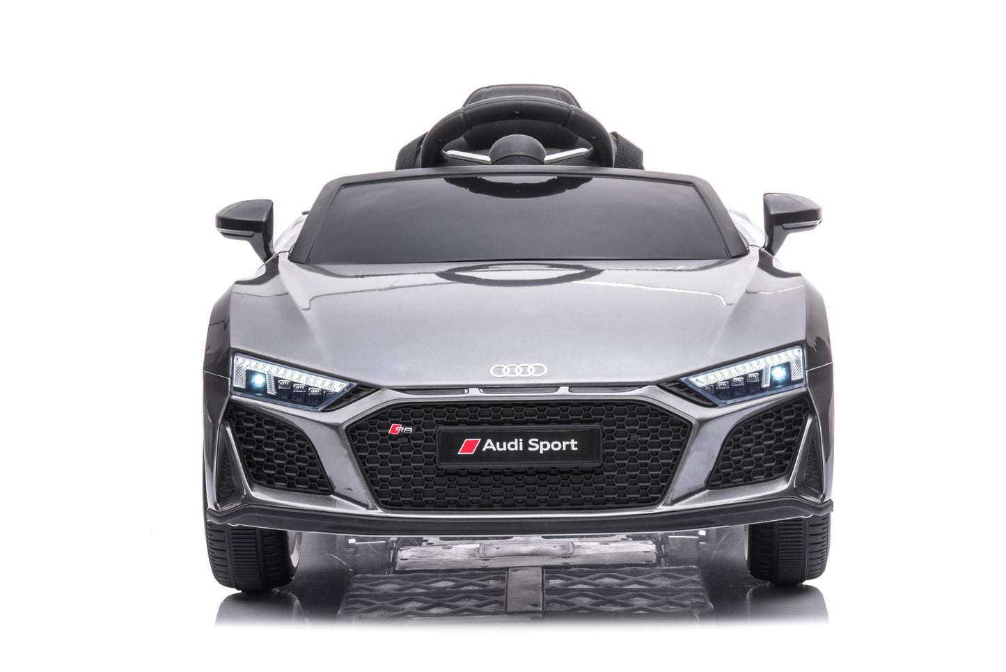 PINGÜE® Montable Eléctrico Audi® R8 Spyder - Licencia Oficial | Control Remoto 2.4 GHz | Batería 12V 4.5AH |8 Km/h | 2 Motores 390 |Luces LED, Música, Radio|