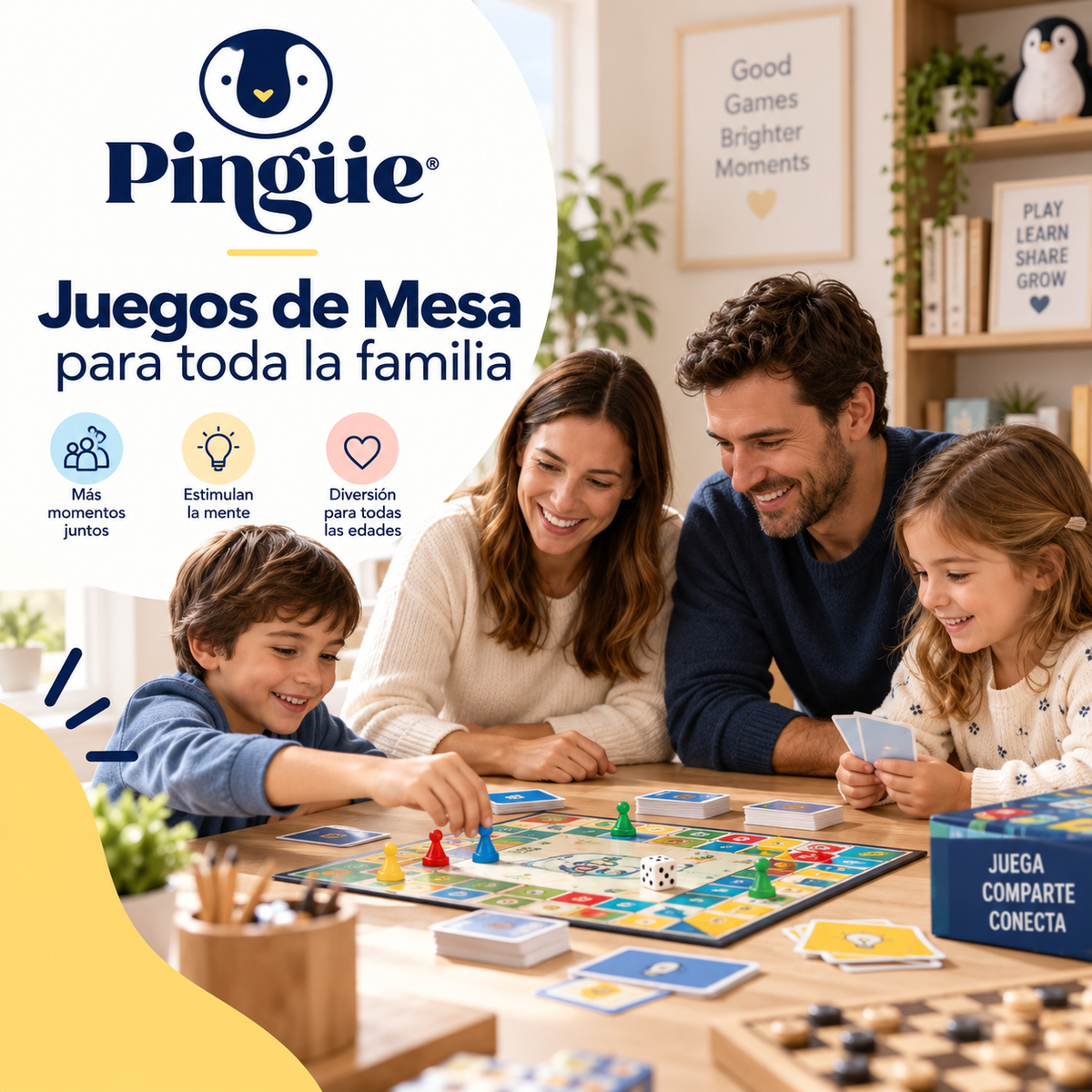 PINGÜE® Juegos de Mesa para toda la familia!