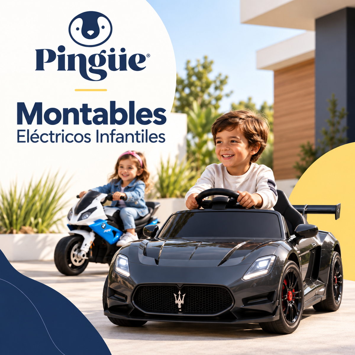 PINGÜE® Montables Eléctricos Infantiles!