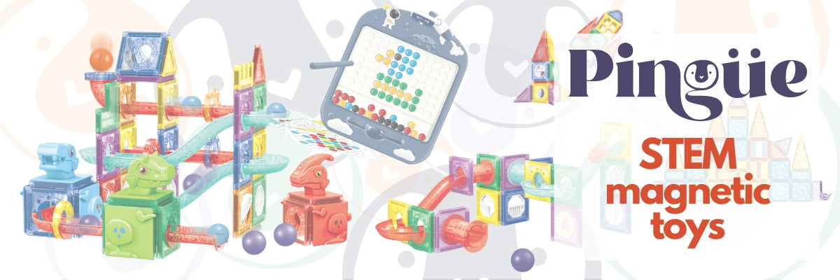 PINGÜE® Magnetic | Set de Bloques de Construcción Magnéticos