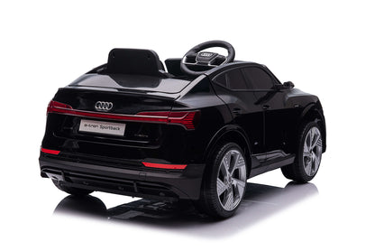 PINGÜE® Montable Eléctrico Niños AUDI® E-Tron Sportback Licencia Oficial | Control Remoto 2.4 GHz | Batería 12V 4.5AH |8 Km/h | 2 Motores 390 |Luces LED, Música, Radio